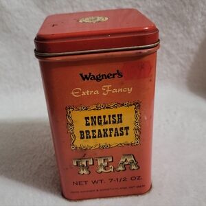 Vintage Wagner's Extra Fancy English Breakfast Tea Tin